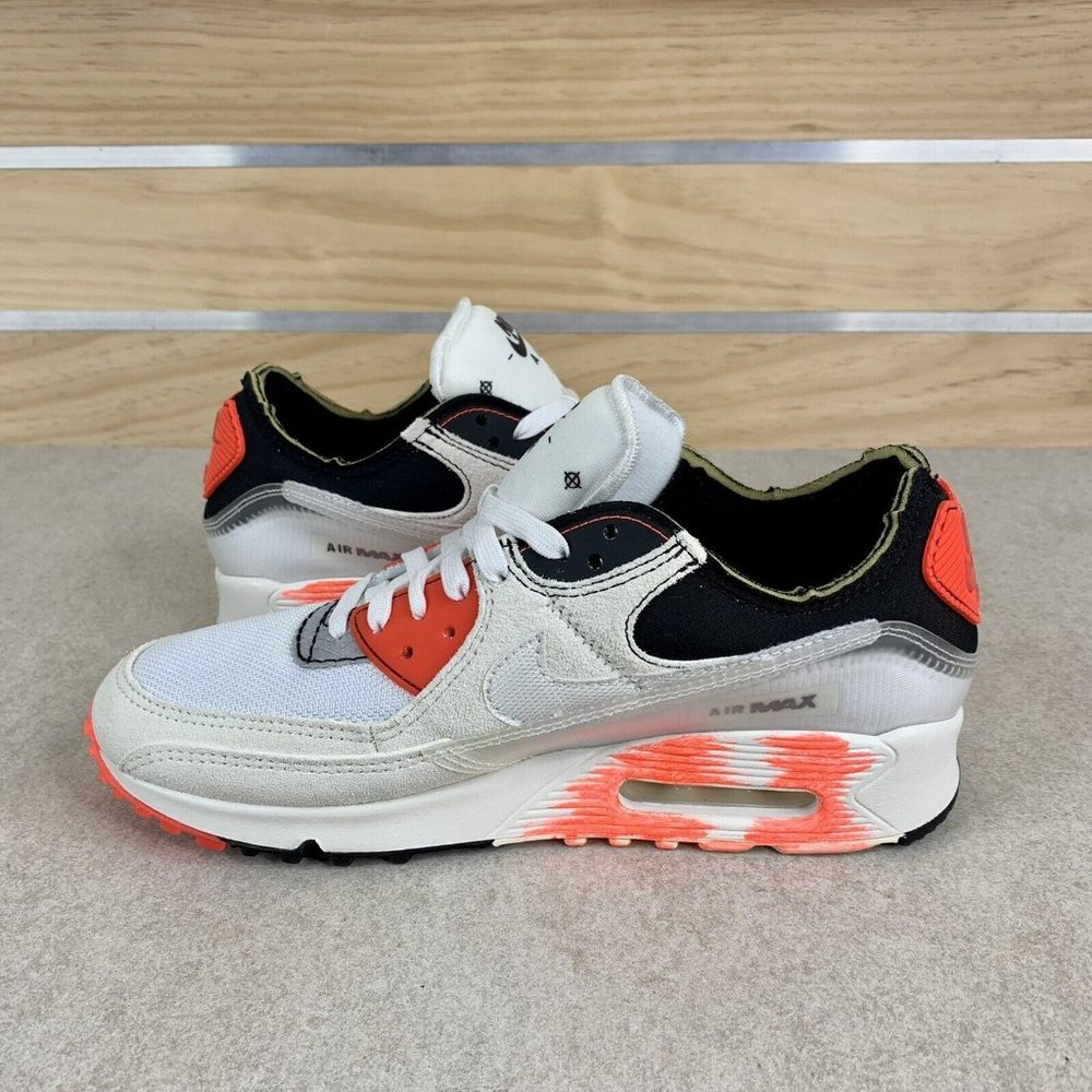Nike Air Max III PRM 90 White Crimson New Shoes DC7856-100 Mens 5.5 / Womens 7 - Picture 5 of 12